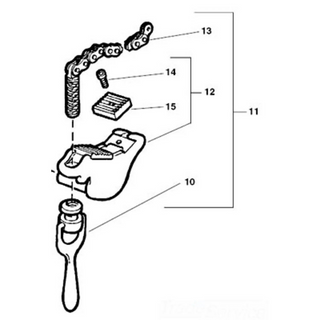 Ridgid 32280 S8A Wrench Trunnion