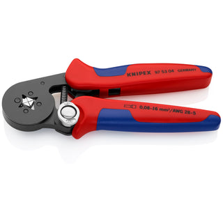 Knipex 97 53 04 7" Self-Adjusting Crimping Pliers For Wire Ferrules