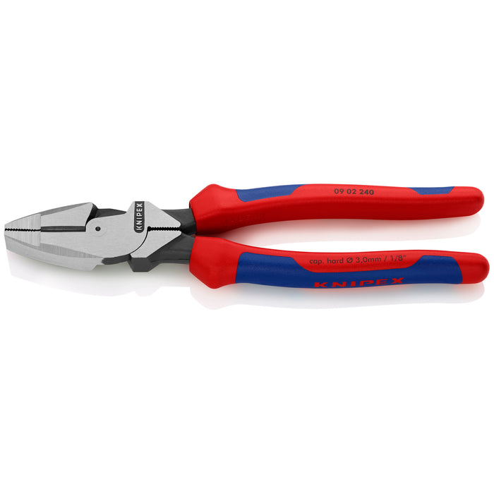 Knipex 09 02 240 9 1/2" High Leverage Lineman's Pliers New England Head