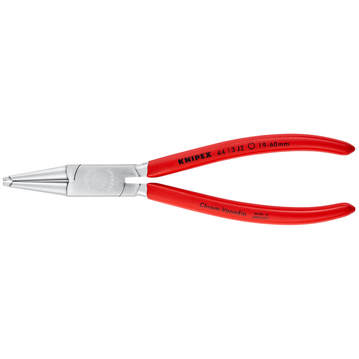 Knipex 44 13 J2 7" Internal Snap Ring Pliers-Forged Tips