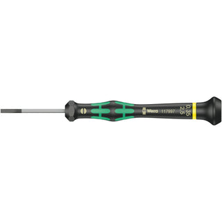 Wera 2035 Screwdriver for slotted screws for electronic applications, 0.40 x 2.5 x 80 mm