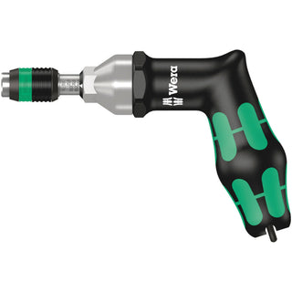 Wera Series 7400 Kraftform pistol handle, adjustable torque screwdrivers (25.0-55.0 in. lbs.) with Rapidaptor quick-release chuck, 7447 x 25-55 in. lbs.