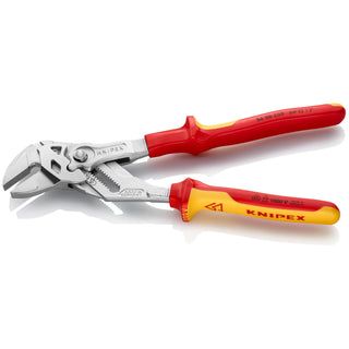 Knipex 86 06 250 SBA 10" Pliers Wrench-1000V Insulated