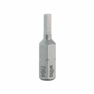 Wiha Tools 71333 Hex Inch Insert Bits, 7/64" x 25 mm, 10 Pk.