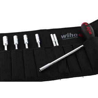 Wiha Tools 28198 8 Piece Drive-Loc VI Metric Nut Driver Pouch Set