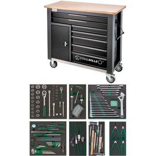 Stahlwille 98830194 Assortment tools with workbench