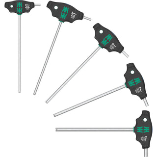 Wera 454/5 HF SHK Set 1 Screwdriver set T-handle screwdriver Hex-Plus with holding function