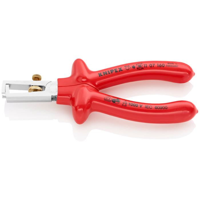 Knipex 11 07 160 6 1/4" End-Type Wire Stripper-1000V Insulated