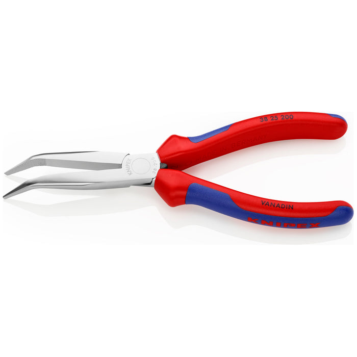 Knipex 38 25 200 8" Long Nose 40° Angled Pliers without Cutter