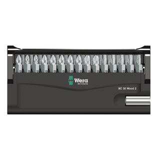 Wera Bit-Check 30 Wood 2 SB, 30 Pieces