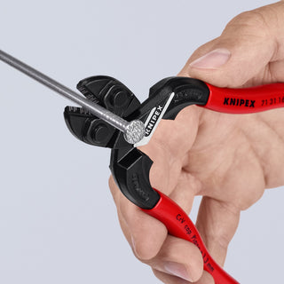 Knipex 71 31 160 6 1/4" CoBolt® S Compact Bolt Cutters-Notched Blade