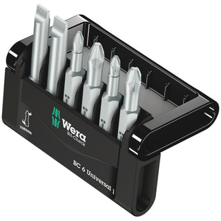 Wera Bit-Check 6 Universal 1, 6 pieces