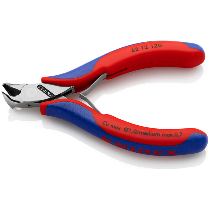 Knipex 62 12 120 4 3/4" Electronics Oblique Cutters