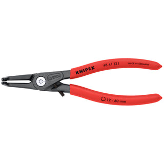 Knipex 48 41 J21 6 3/4" Internal 90° Angled Precision Snap Ring Pliers-Limiter