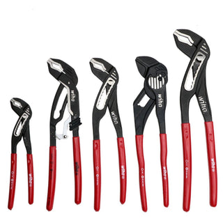 Wiha Tools 34691 5 Piece Classic Grip Adjustable Water Pump Pliers Tray Set