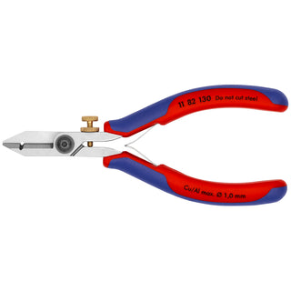 Knipex 11 82 130 5 1/2" Electronics Wire Stripping Shears