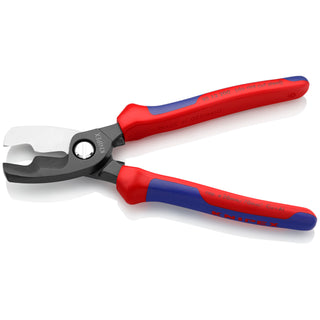 Knipex 95 12 200 SBA 8" Cable Shears-Twin Cutting Edges