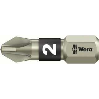 Wera 3855/1 TS bits, stainless, PZ 3 x 25 mm