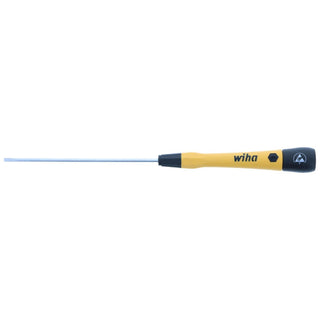 Wiha Tools 27277 ESD Safe PicoFinish Precision Screwdriver - Slotted 2.5mm x 100mm