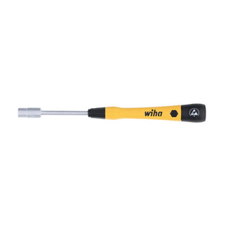 Wiha Tools 27777 ESD Safe PicoFinish Precision Nut Driver - 1/4" x 60mm