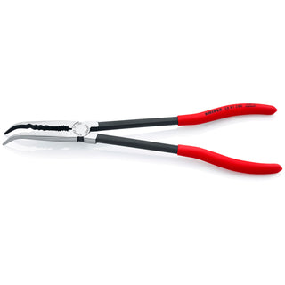 Knipex 28 81 280 11" Extra Long Needle-Nose 45° Angled Pliers