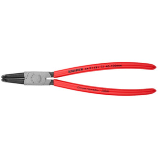 Knipex 44 21 J31 8 1/2" Internal 90° Angled Snap Ring Pliers-Forged Tips