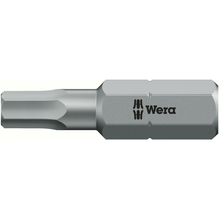 Wera 840/1 Z Tamper-proof Hex-Plus BO bits, 3 x 25 mm