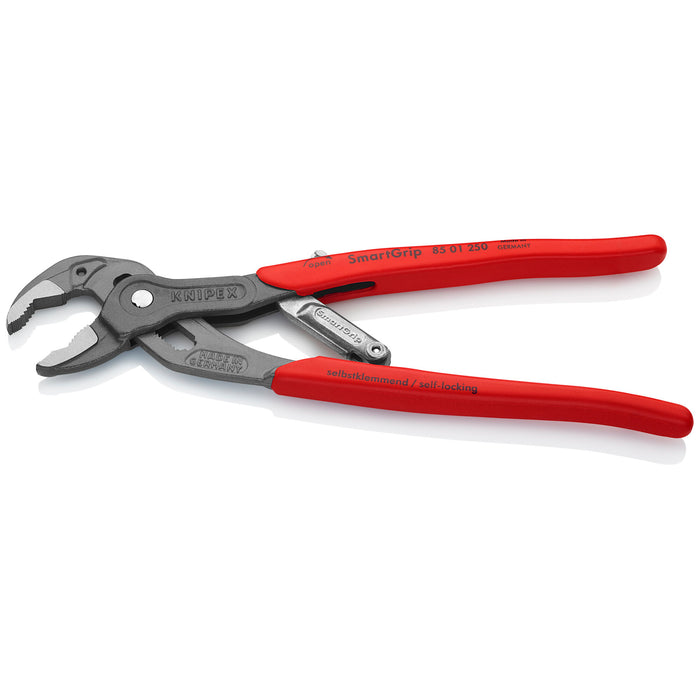 Knipex 85 01 250 US 10" SmartGrip® Water Pump Pliers with Automatic Adjustment