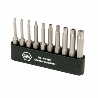 Wiha Tools 74985 10 Piece TORX Power Bit Belt Set