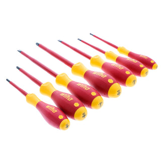 Wiha Tools 32099 7 Piece Insulated SoftFinish Screwdriver Set