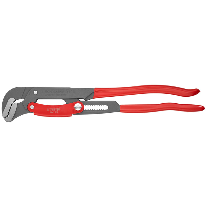 Knipex 83 61 020 22 1/2" Rapid Adjust Swedish Pipe Wrench-S-Type