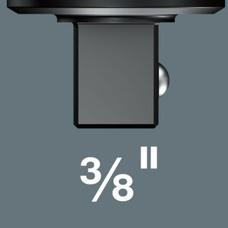 Wera 7772 B Ratchet insert, reversible, 9x12 mm, 3/8" x 52 mm