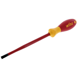 Wiha Tools 32058 Insulated SlimLine Slotted Screwdriver, 6.5 mm x 150 mm