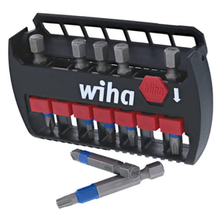 Wiha Tools 70298 7 Piece TerminatorBlue Impact Bit Set - 2 Inch Bits