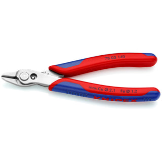 Knipex 78 03 140 SBA 5 1/2" Electronics Super Knips® XL