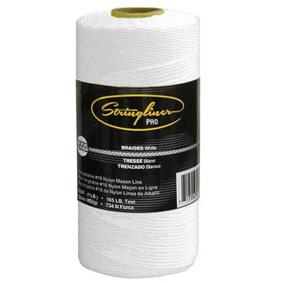 US Tape 35753 #18 Construction Replacement Roll Braided White 1000 Feet