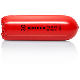 Knipex 98 66 30 4 1/4" Self-Clamping Plastic Slip-On Cap-1000V Insulated