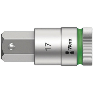 Wera 8740 C HF Zyklop bit socket with 1/2" drive with holding function, 7 x 140 mm