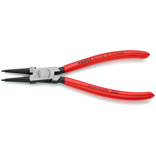 Knipex 44 11 J2 7 1/4" Internal Snap Ring Pliers-Forged Tips