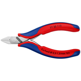 Knipex 77 32 115 4 1/2" Electronics Diagonal Cutters