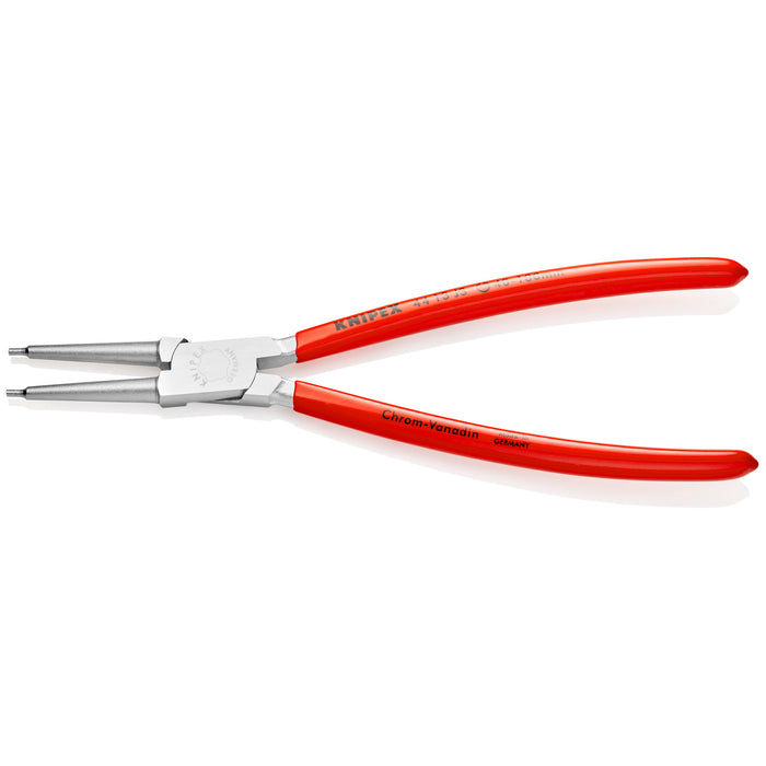 Knipex 44 13 J3 8 3/4" Internal Snap Ring Pliers-Forged Tips