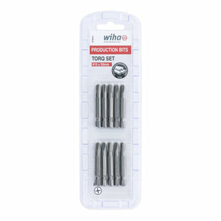 Wiha Tools 74915 Torq-Set Power Bit, #10 x 50 mm, 10 Pk.