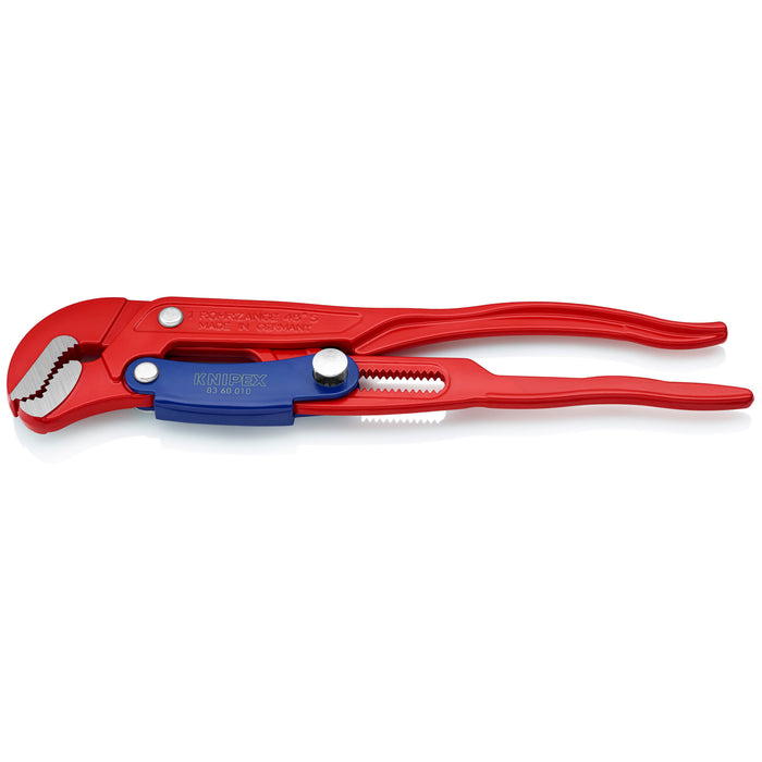 Knipex 83 60 010 12 3/4" Rapid Adjustment Swedish Pipe Wrench-S-Type