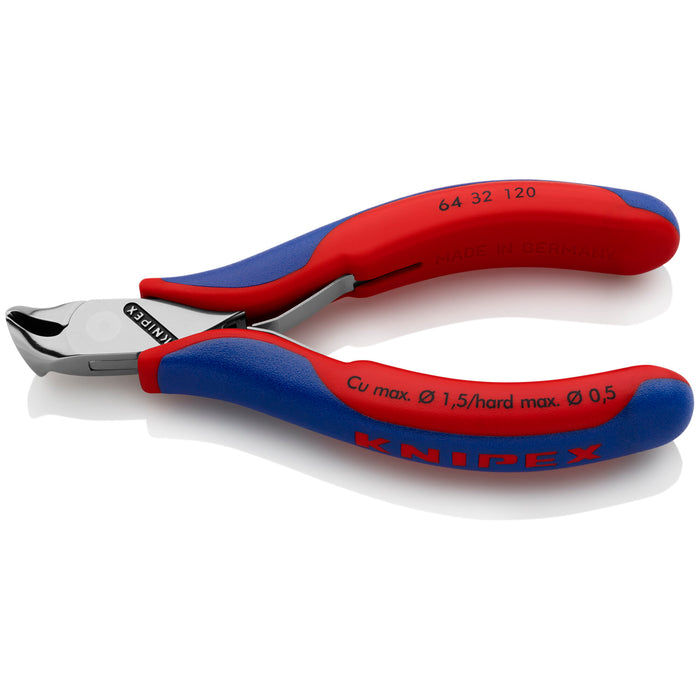 Knipex 64 32 120 4 3/4" Electronics End Cutting Nippers