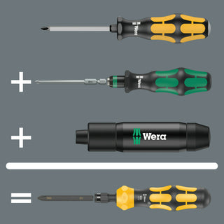 Wera Kraftform Kompakt 900 Set 1, 19 pieces