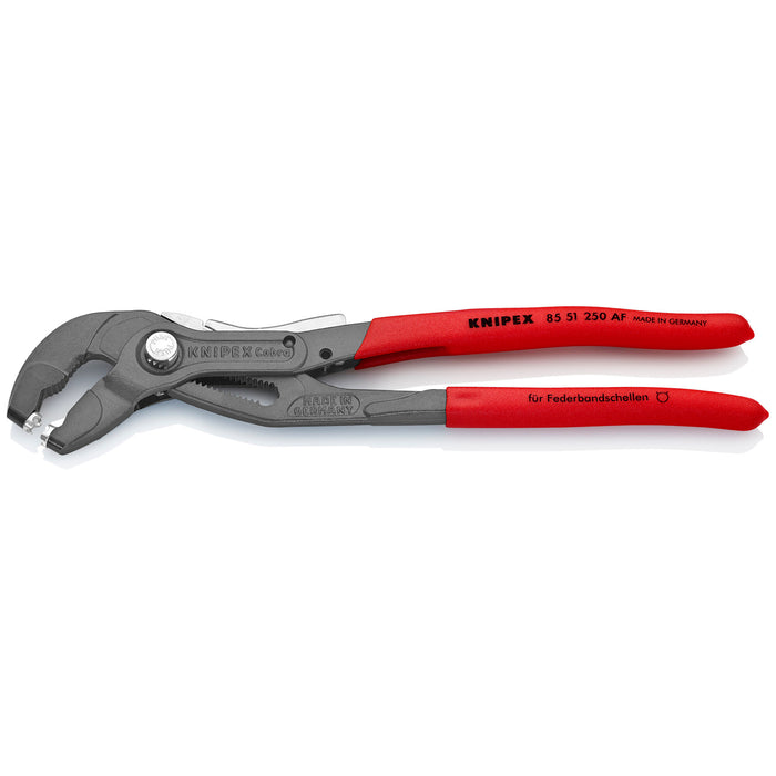 Knipex 85 51 250 AF 10" Spring Hose Clamp Pliers-Locking Device