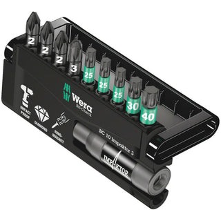 Wera Bit-Check 10 Impaktor 3, 10 pieces