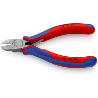 Knipex 72 02 125 5" Diagonal Pliers for Flush Cutting Plastics