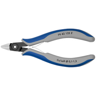 Knipex 79 42 125 Z 5" Electronics Diagonal Cutters