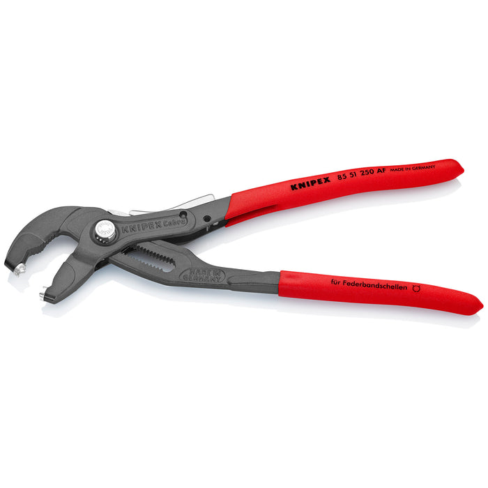 Knipex 85 51 250 AF 10" Spring Hose Clamp Pliers-Locking Device
